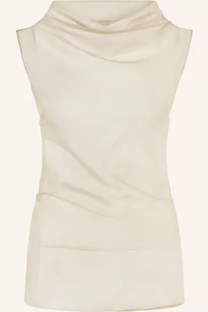 Gauchere Blusentop beige