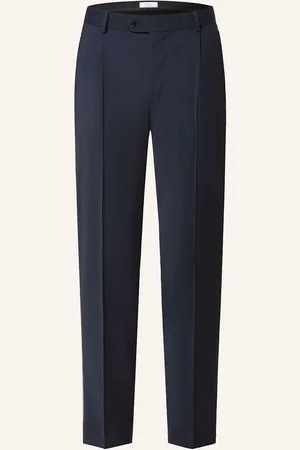 Digel Anzughose Nilo Slim Fit blau