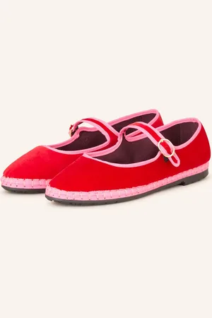 Flabelus Ballerinas Aurelie rot