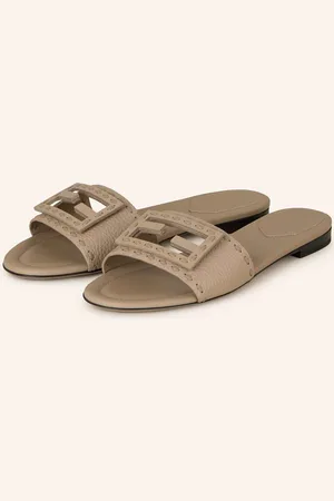 Fendi Pantoletten beige
