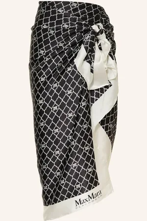 Max Mara Pareo Ottico schwarz