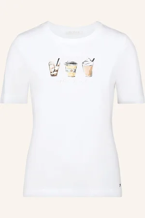 Betty & Co T-Shirt Mit Schmucksteinen