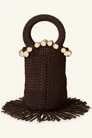 Sandro Handtasche braun