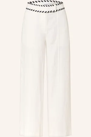 Reiss Marlenehose Fawn Aus Leinen