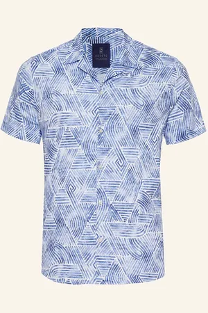 DESOTO Resorthemd Lido Regular Fit blau