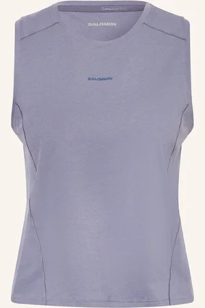 Salomon Top Trackline lila