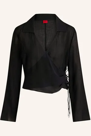 HUGO BOSS Wickelbluse
