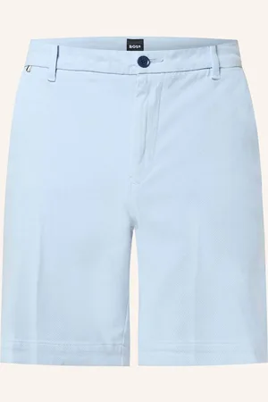HUGO BOSS Chinoshorts Slim Fit blau