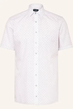 Olymp Kurzarm-Hemd Luxor Modern Fit weiss