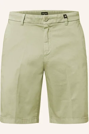 Strellson Chinoshorts Crush Slim Fit gruen