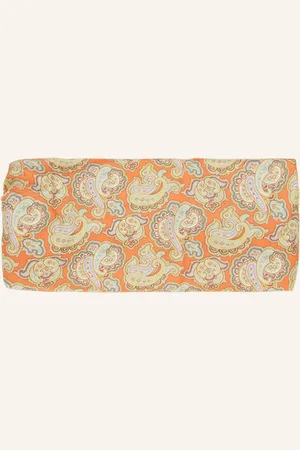 Etro Haarband Aus Seide orange