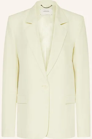 Dorothee Schumacher Blazer Summer Cruise Mit Leinen gelb