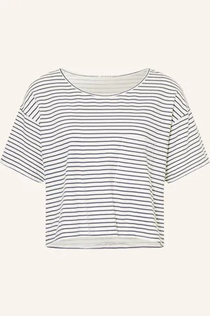 True Religion Shirt Cropped weiss