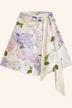 ZIMMERMANN Seidenshorts Dawning lila