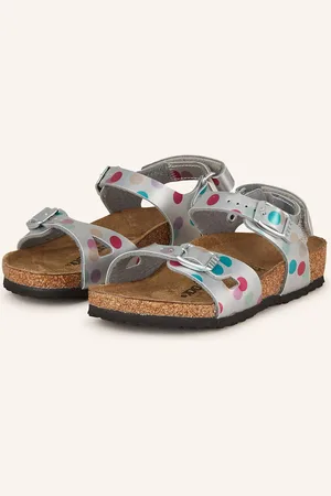 Birkenstock Sandalen Rio silber