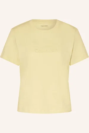 Calvin Klein Schlafshirt Pure Cotton gelb