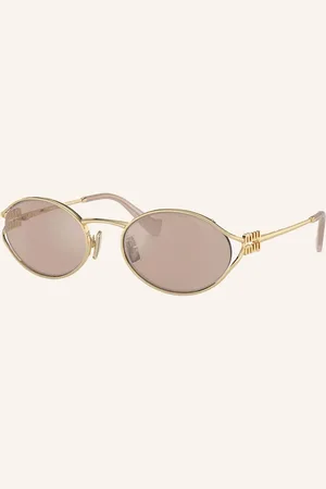 Miu Miu Sonnenbrille Mu 52ys gold
