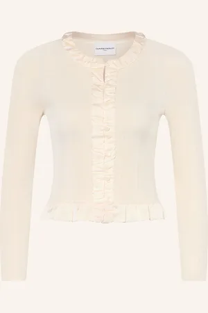 Claudie Pierlot Strickjacke Mistache weiss
