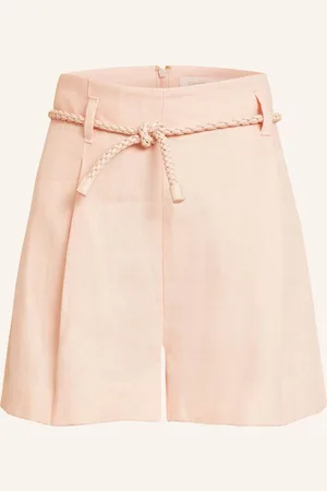 ZIMMERMANN Leinenshorts Illuminate rosa