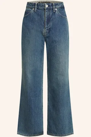 Jil Sander 7/8-Jeans blau