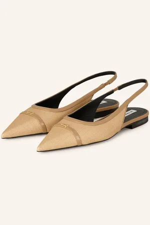 Victoria Beckham Slingballerinas beige
