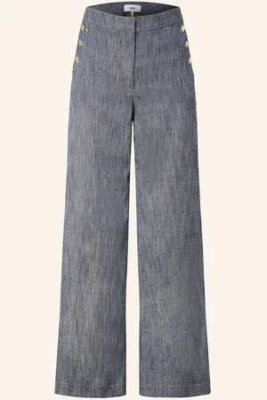 Cinque Marlenehose Cihappy In Jeansoptik blau