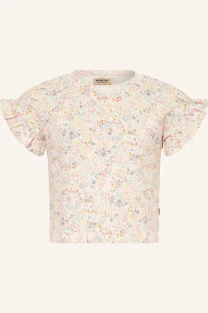 WHEAT T-Shirt Ally Mit Volants rosa