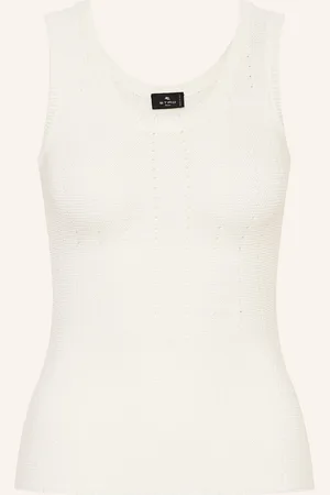 Etro Stricktop Aus Seide