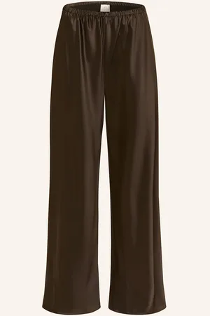 Almada Label Satinhose Bias braun