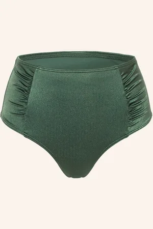 Cyell High-Waist-Bikini-Hose Trasure Green gruen