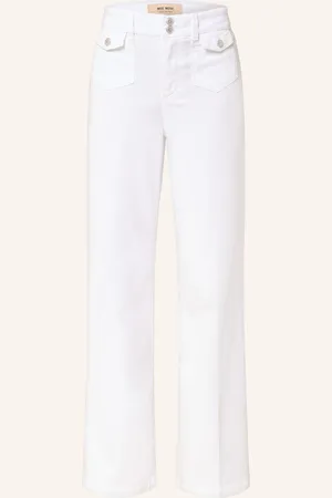 Mos Mosh Wide Leg Jeans Mmcolette weiss