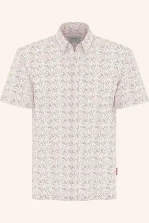 JOOP! Kurzarm-Hemd Comfort Fit beige