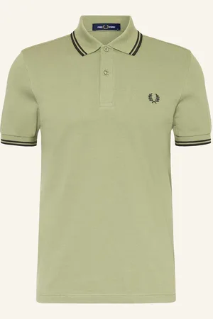 Fred Perry Piqué-Poloshirt gruen