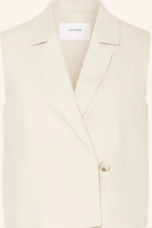 Opus Blazerweste Wino beige