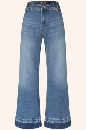 Mos Mosh Wide Leg Jeans Mmhermina blau