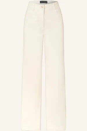 Luisa Cerano Straight Jeans weiss