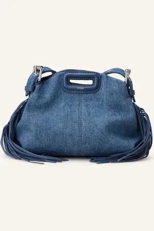 Maje Schultertasche blau
