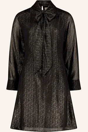 Cartoon Schluppenkleid schwarz