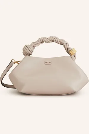 Ganni Handtasche Bou Small beige