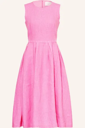 Oui Leinenkleid