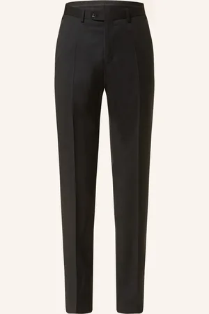 Digel Anzughose Per Regular Fit schwarz