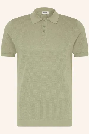 Drykorn Strick-Poloshirt Triton gruen