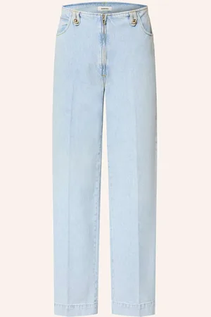 Sandro Wide Leg Jeans blau