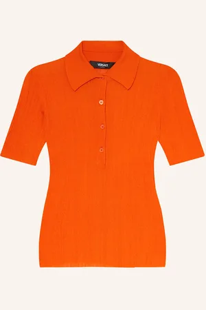 VERSACE Strick-Poloshirt