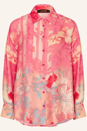 miss goodlife Satinbluse pink
