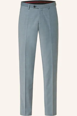 Club of Gents Anzughose Cg Cedric Slim Fit blau