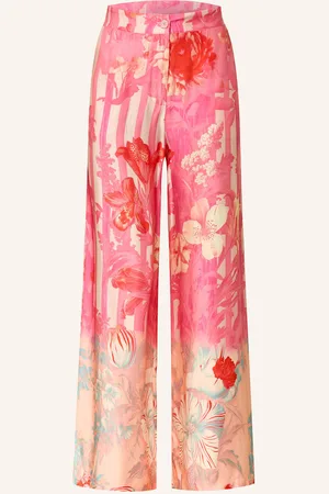 miss goodlife Marlenehose Aus Satin pink