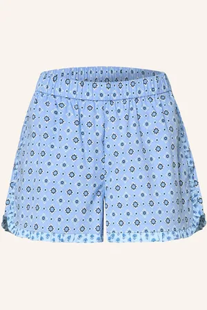 Claudie Pierlot Shorts Mit Rüschen blau