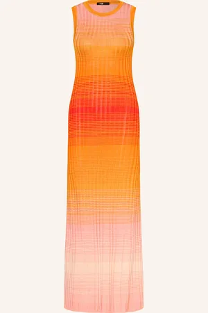Maje Strickleid orange