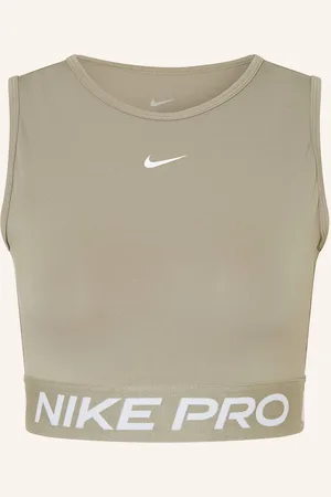Nike Cropped-Top Pro 365 Dri-Fit gruen